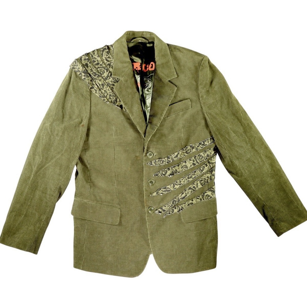 Vintage Juicy Couture Men's "Undercover Genius" Corduroy 44 Blazer Rare